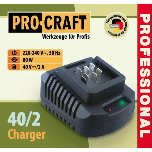 Зарядний пристрій Procraft Charger40/2A (під акб 20/40)
