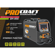 Інверторний зварювальний напівавтомат Procraft industrial SPI400 2026