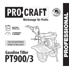 Мотоблок бензиновий Procraft PT900/3