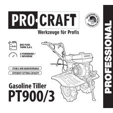 Мотоблок бензиновий Procraft PT900/3