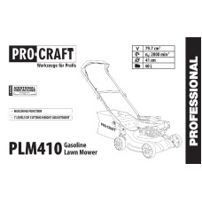 Газонокосарка бензинова Procraft PLM410