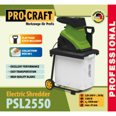 Подрібнювач гілок Procraft PSL2550