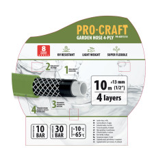 Шланг садовий Procraft PR-4GH1310 1/2" 10 м