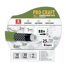 Шланг садовий Procraft PR-4GH1925F 3/4" 25 м