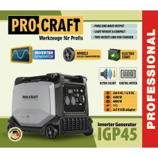 Інверторний бензиновий генератор Procraft IGP45