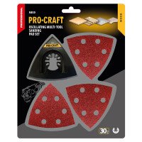 Набір насадок та шліфпаперу для БФІ Procraft MB30