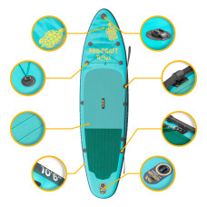 Надувна дошка для сапбордингу Procraft travel SUP320