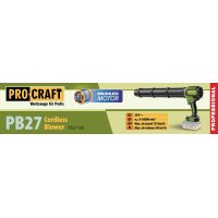 Акумуляторна повітродувка Procraft PB27 (без АКБ та зп)