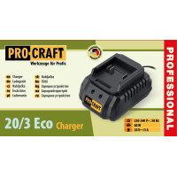 Зарядний пристрій Procraft Charger20/3 Eco