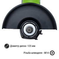 Акумуляторна болгарка Procraft PGA20 (2 акб)