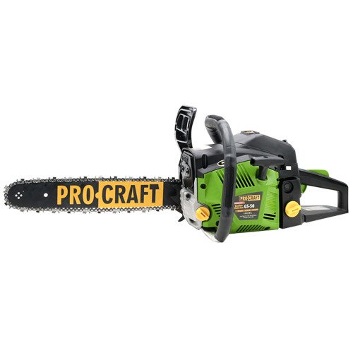 Бензопила Procraft GS50/2 (2 шина, 2 ланцюг - 40, 45)