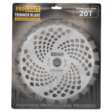 Ніж 40T победітовий двостороній Procraft D255*25.4
