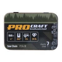 Ланцюг для ланцюгової пилки Procraft industrial P.1/4.28 Universal 1/4" шаг 28 зв.