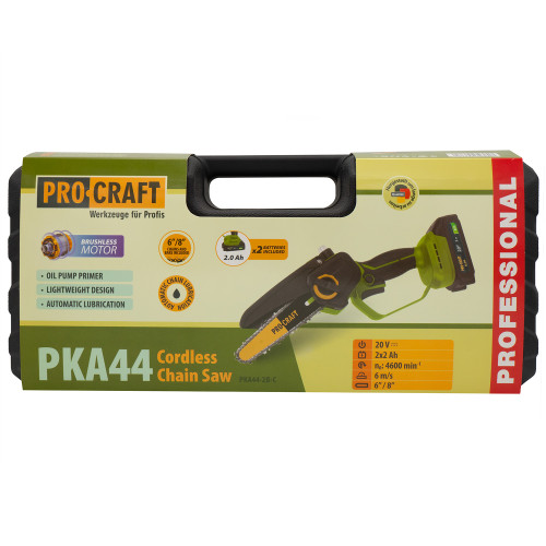 Акумуляторна міні пила Procraft PKA44 (2 акб) Кейс