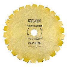 Ніж 26T під напилок Procraft D255*25.4
