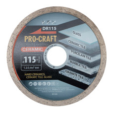 Алмазний диск Procraft DR115 115мм 22,23мм 2.0 мм